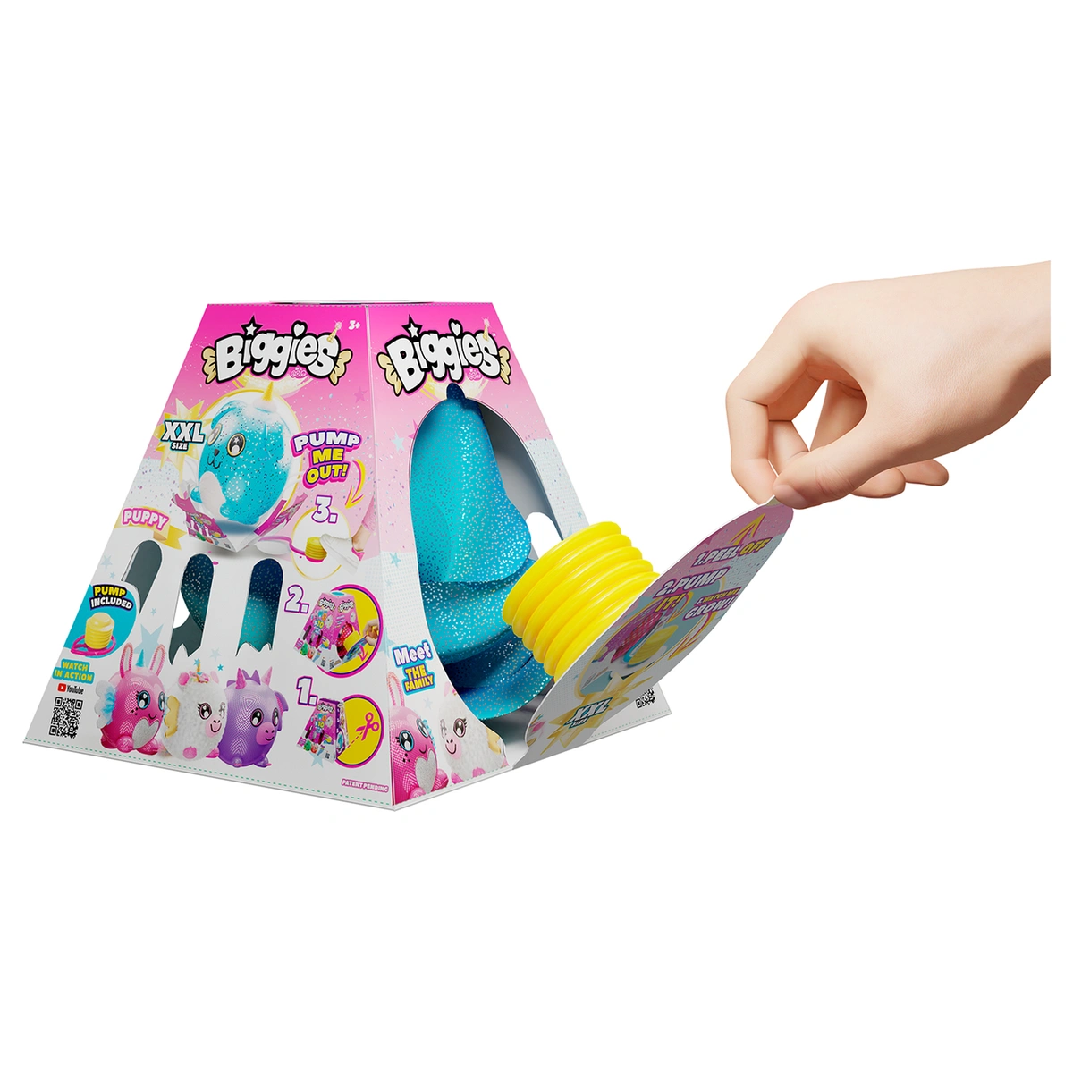 Biggies Inflatable Unicorn Plush