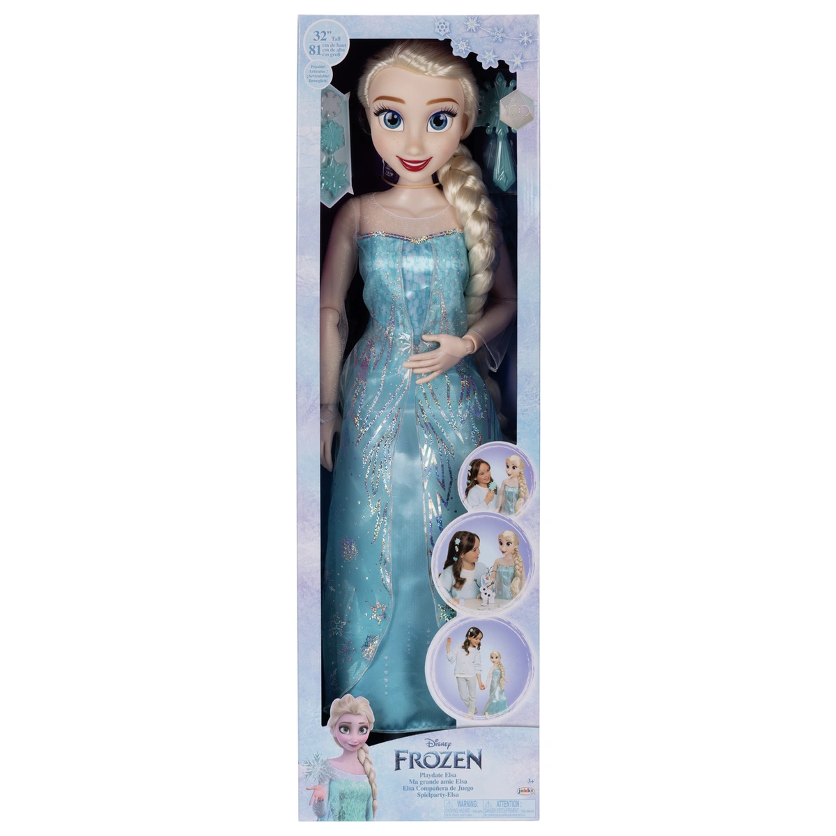 Disney Frozen My Size Elsa Playdate Doll – 32inch/86cm