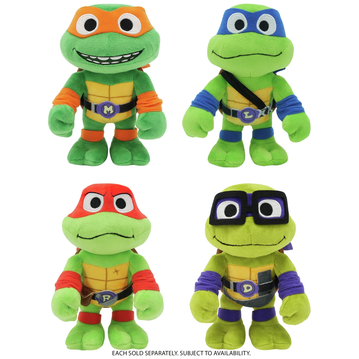 Teenage Mutant Ninja Turtles Plush Assortment
