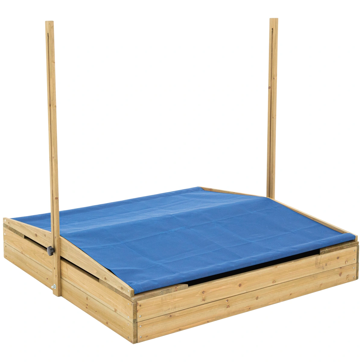 TP Toys Wooden Sandpit With Canopy