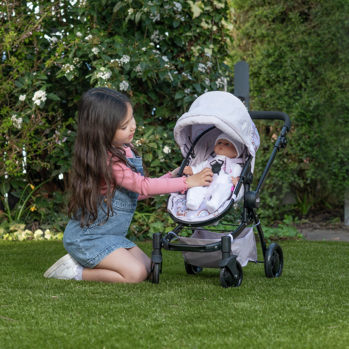 Joie Junior Chrome 3-in-1 Dolls Pram