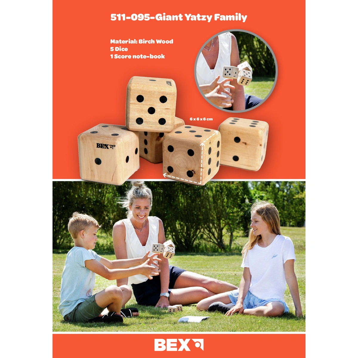 Bex Giant Yatzy Family Tube