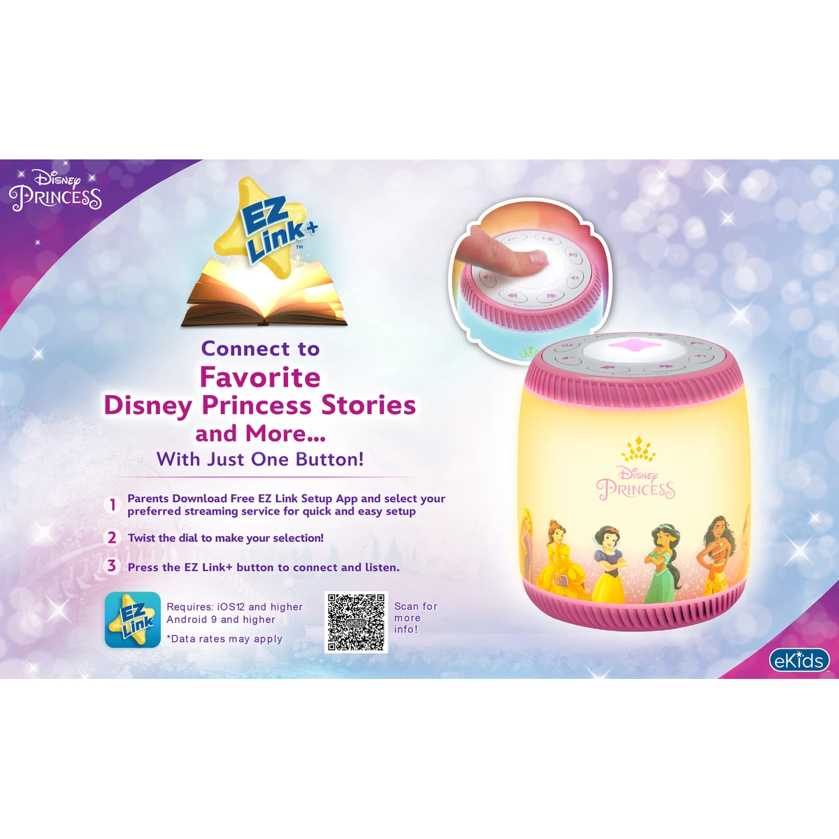 Ekids Disney Princess Story Teller