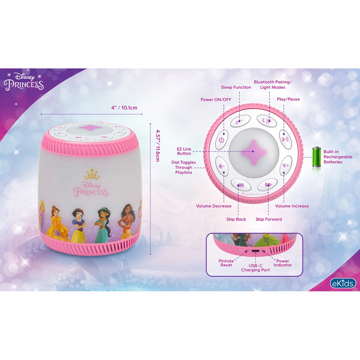 Ekids Disney Princess Story Teller