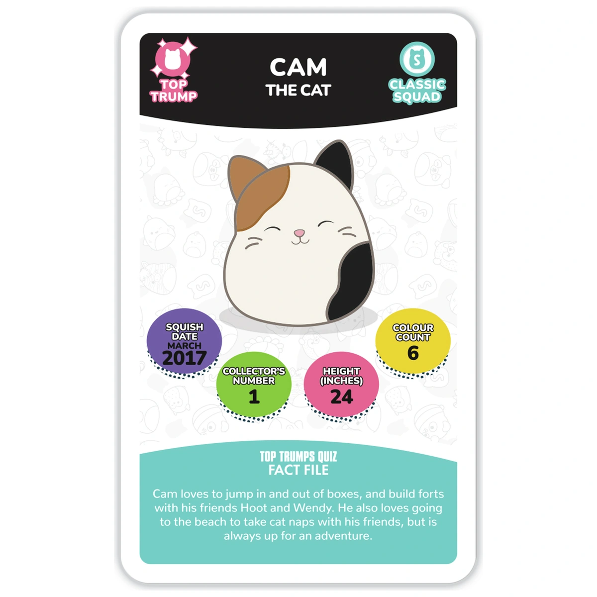 Squishmallows Top Trumps Card Game