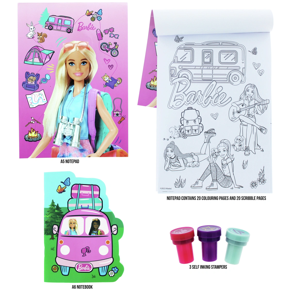 Barbie Activity Colouring Set