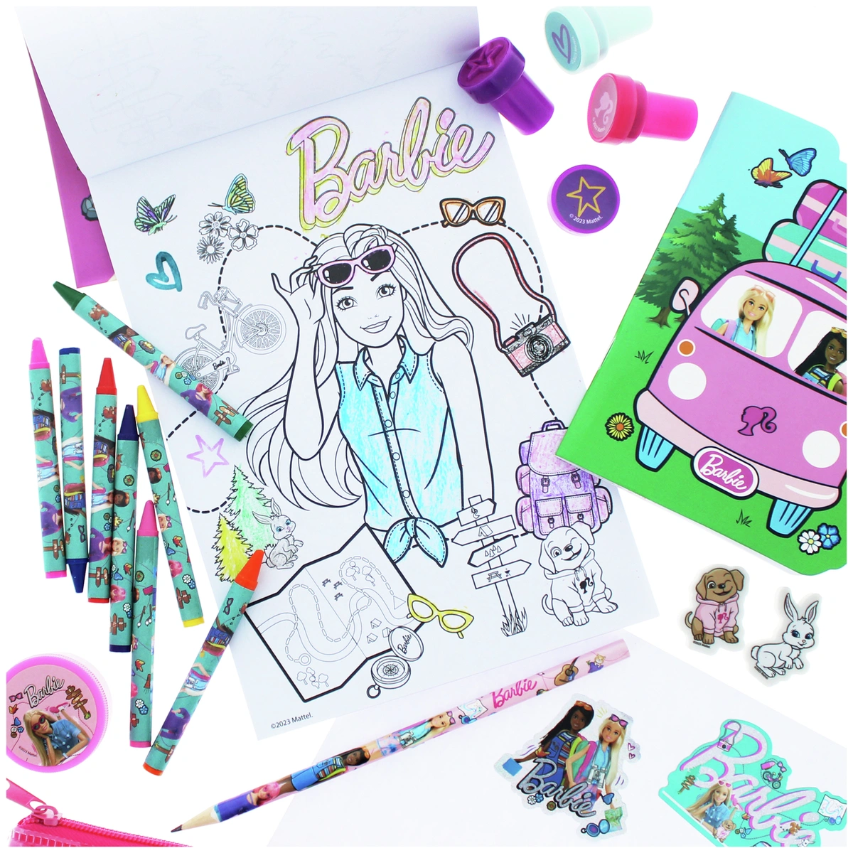 Barbie Activity Colouring Set