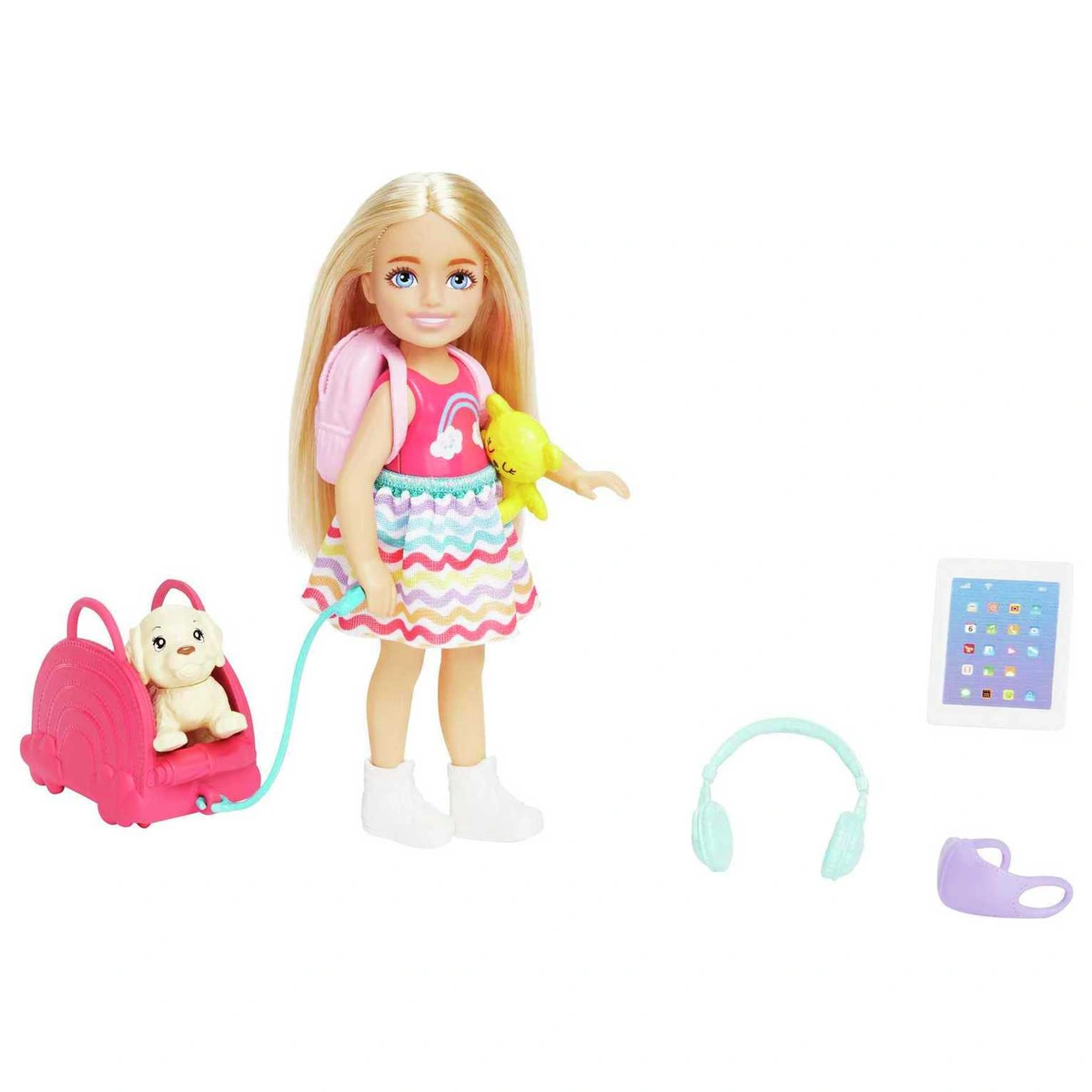 Barbie Chelsea Travel Doll and Accessories - 14cm