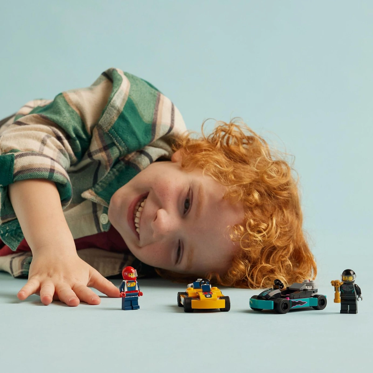 LEGO City Go-Karts and Race Drivers Vehicle Toys Set 60400