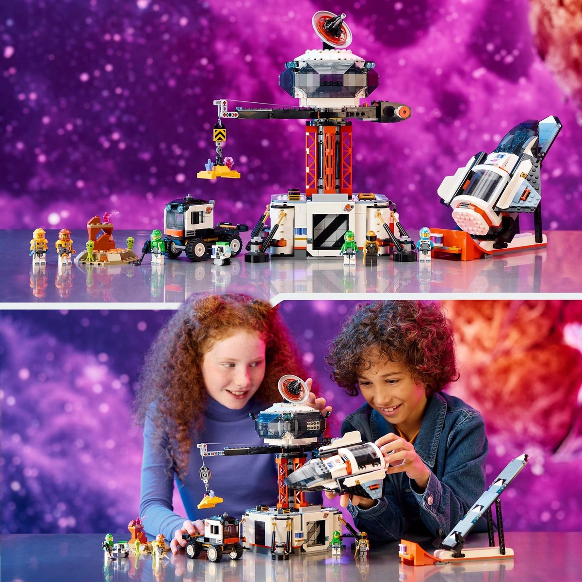 LEGO City Space Base and Rocket Launchpad Toy Playset 60434