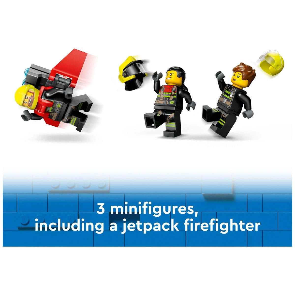 LEGO City Fire Rescue Plane Toy for Kids Aged 6 Plus 60413