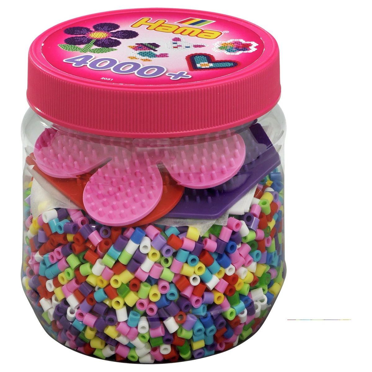 Hama 4K Beads & 3 Pegboard Craft Set