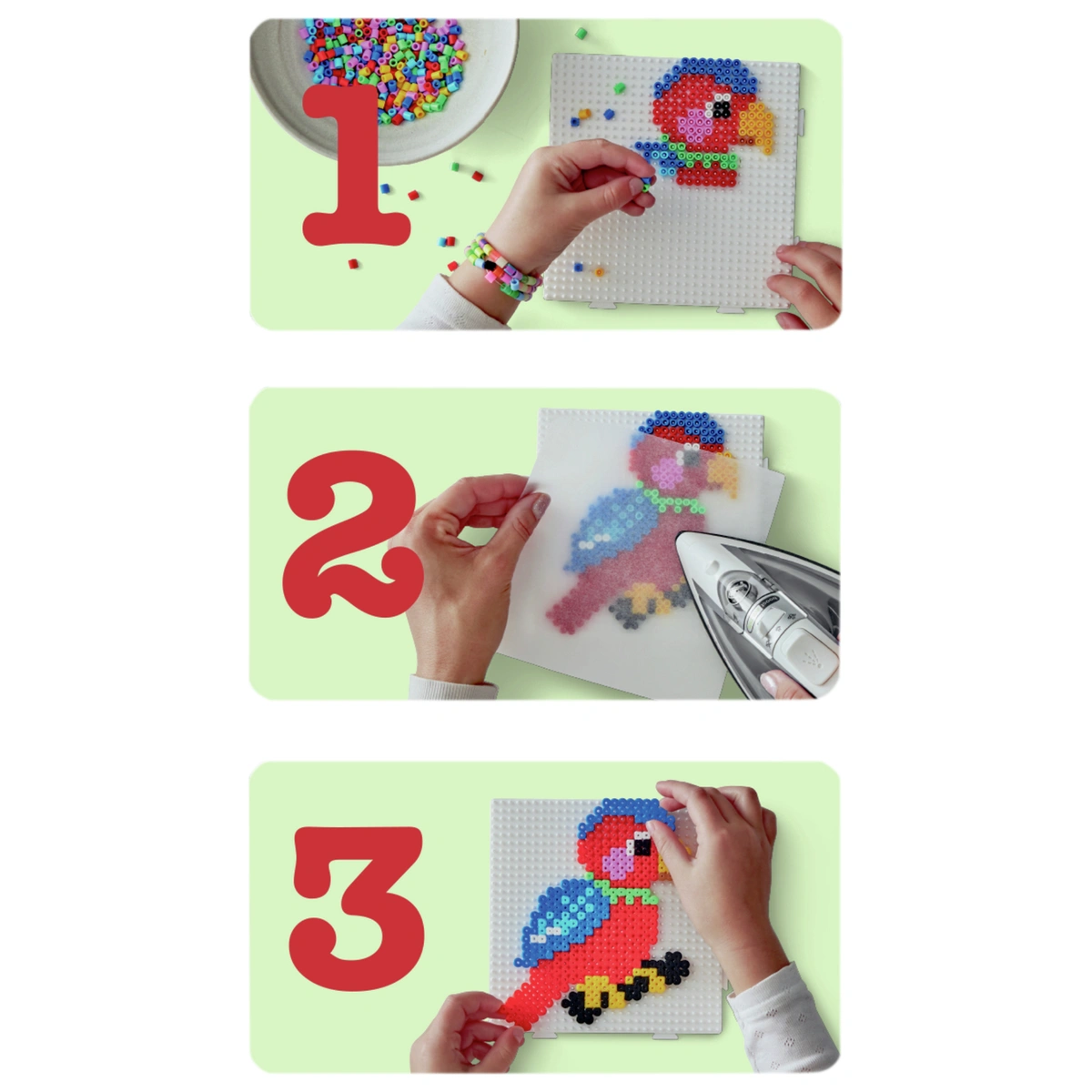 Hama 4K Beads & 3 Pegboard Craft Set