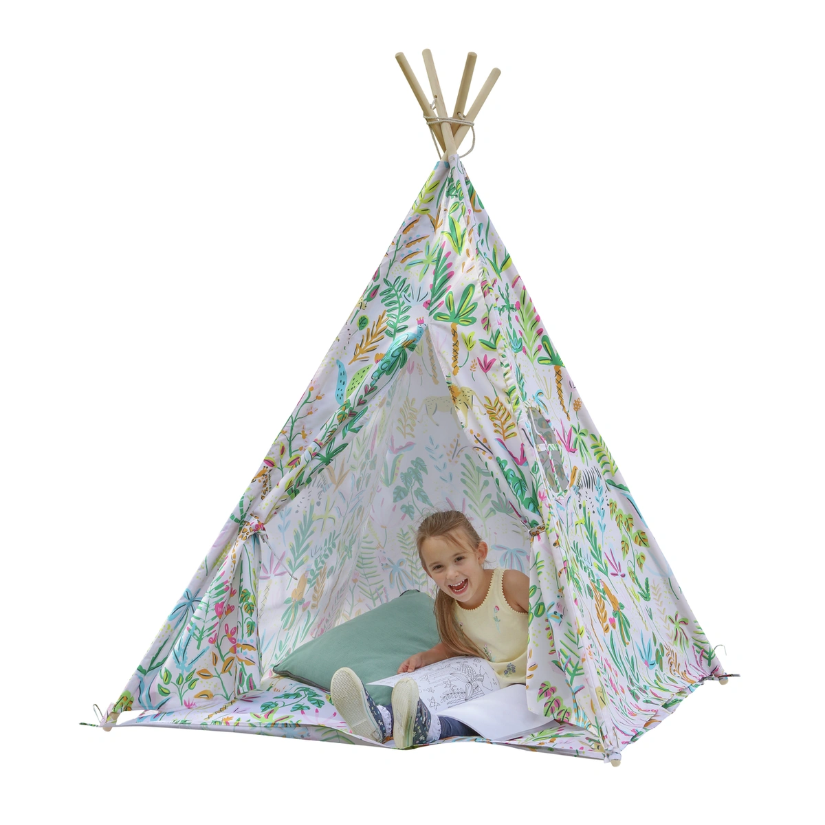 Party Animals Tepee Play Tent