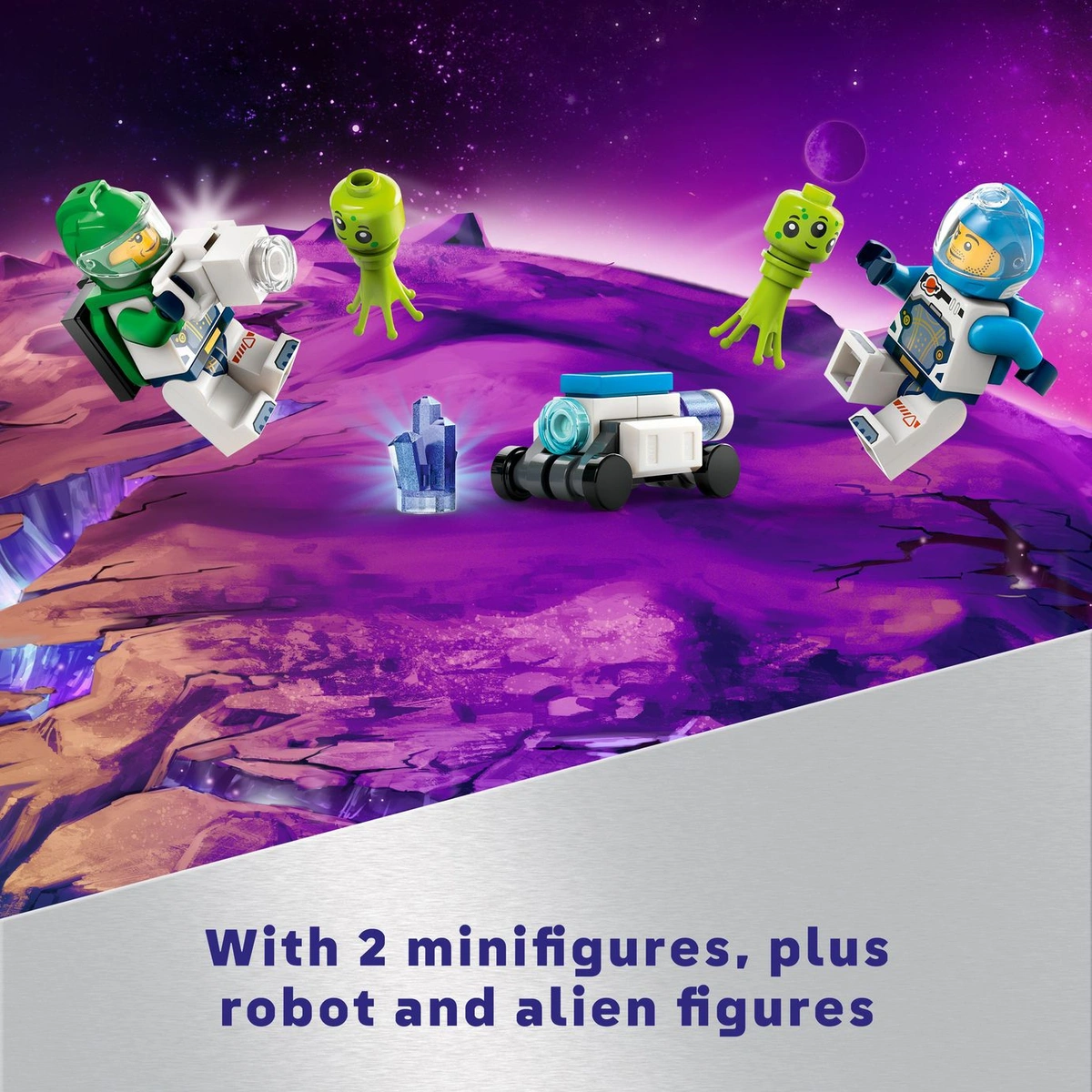 LEGO City Space Explorer Rover and Alien Life Toy Set 60431