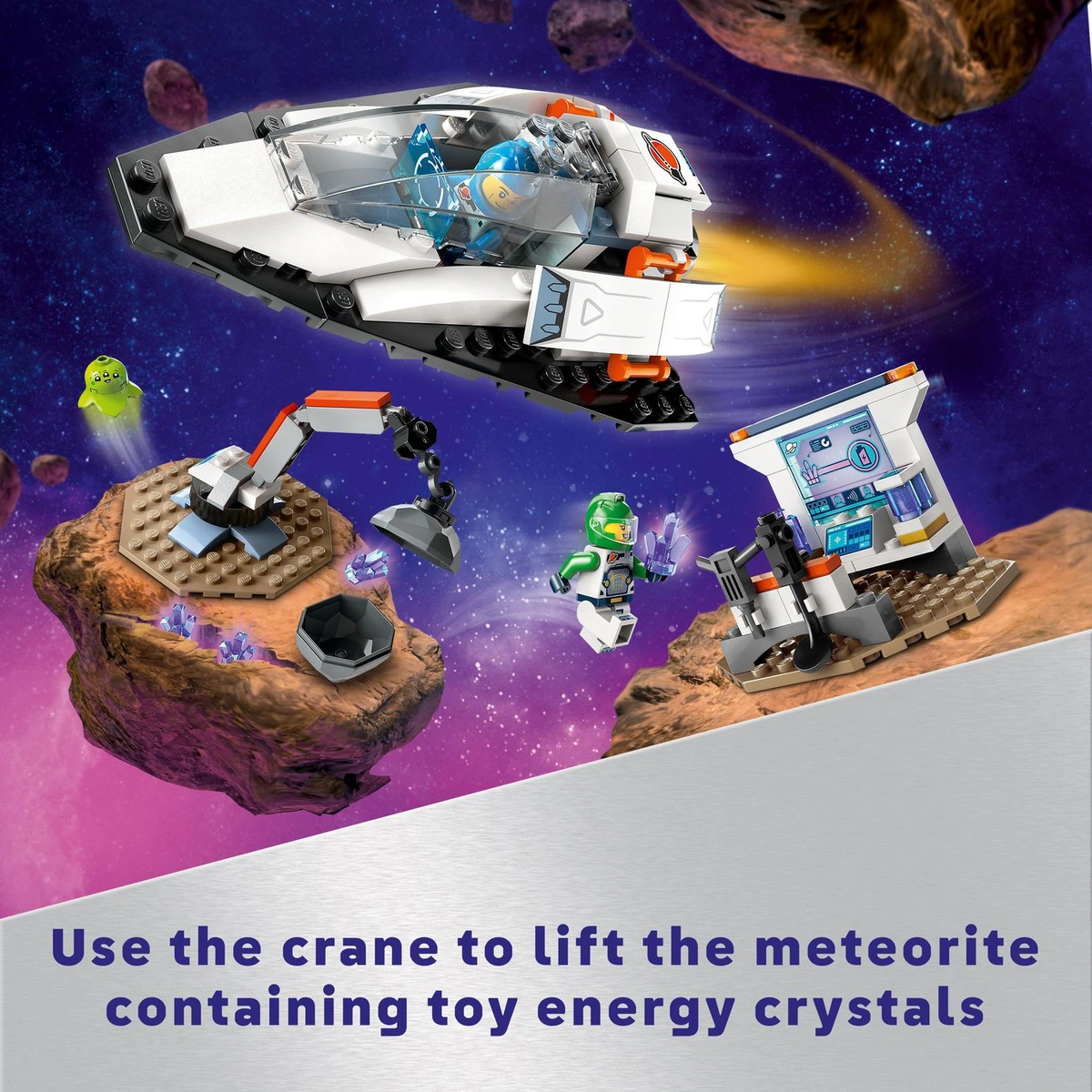 LEGO City Spaceship and Asteroid Discovery Space Toys 60429