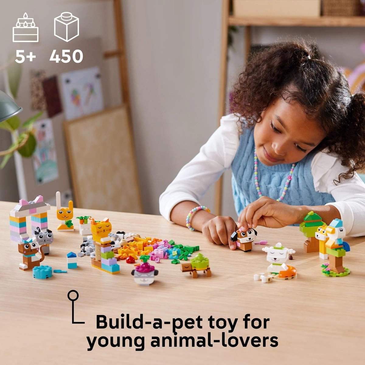 LEGO Classic Creative Pets Animal Toys with Bricks 11034