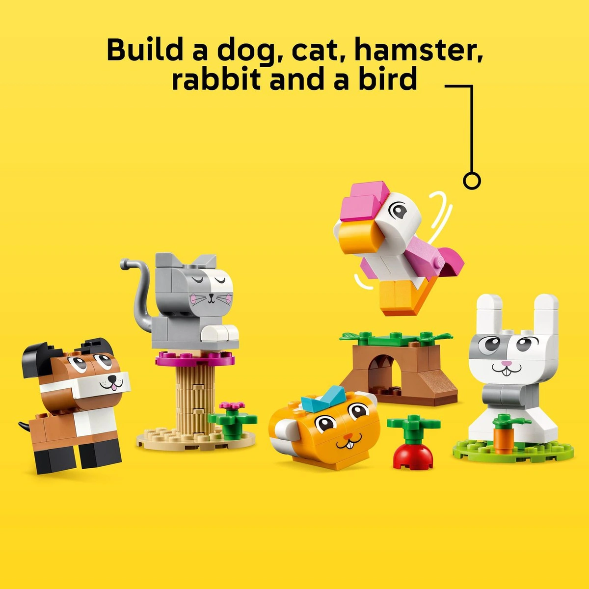 LEGO Classic Creative Pets Animal Toys with Bricks 11034