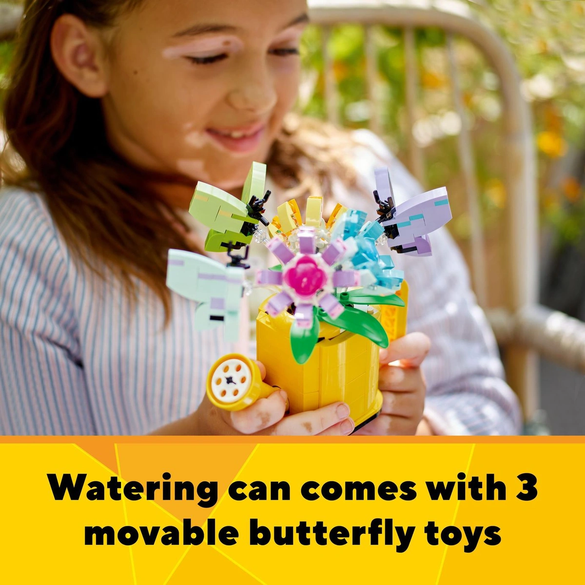 LEGO Creator 3in1 Flowers in Watering Can Nature Toys 31149