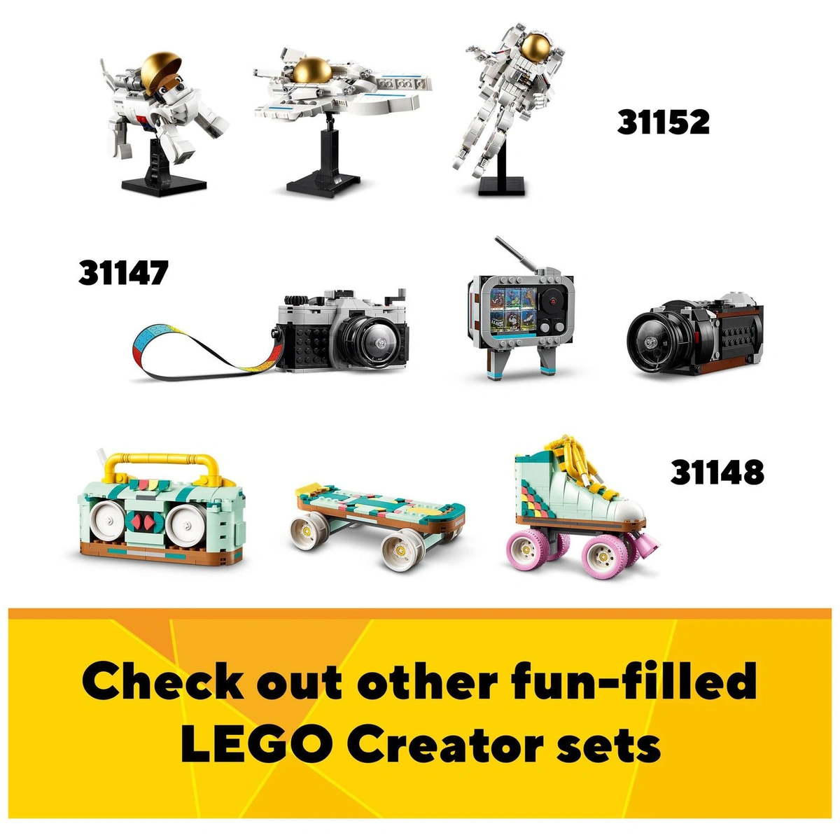 LEGO Creator 3in1 Flowers in Watering Can Nature Toys 31149
