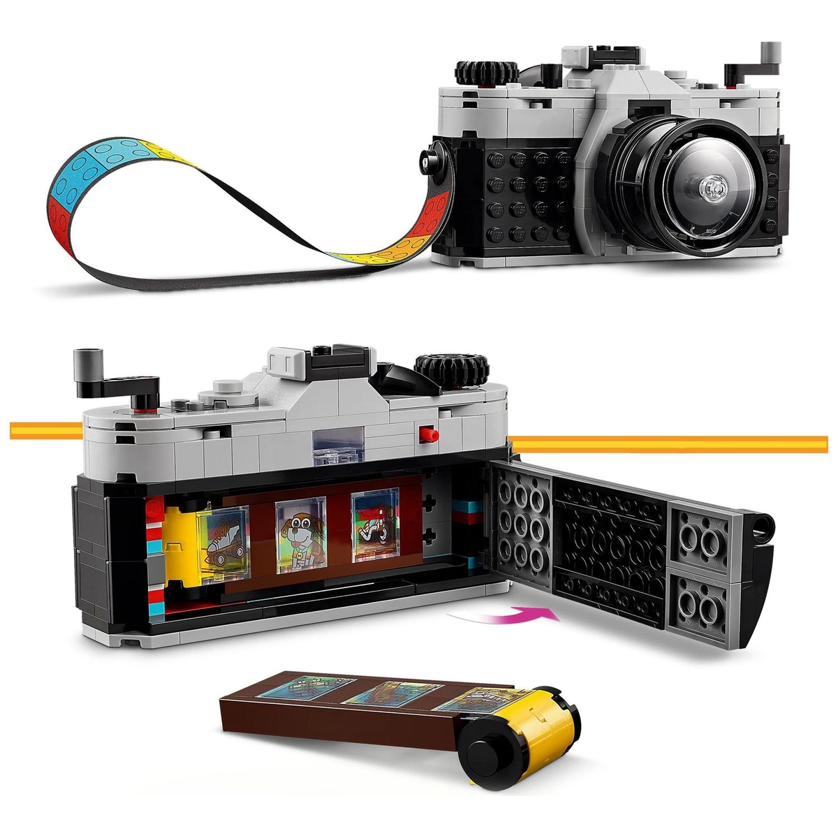 LEGO Creator 3in1 Retro Camera Toy for Girls and Boys 31147