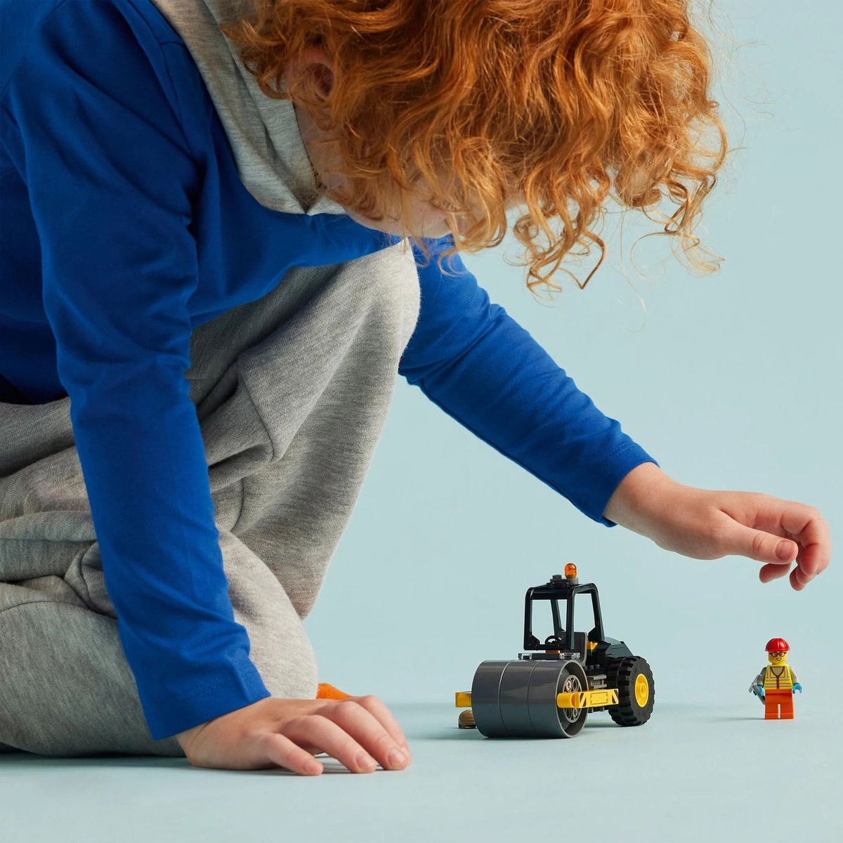 LEGO City Construction Steamroller Vehicle Toy Playset 60401