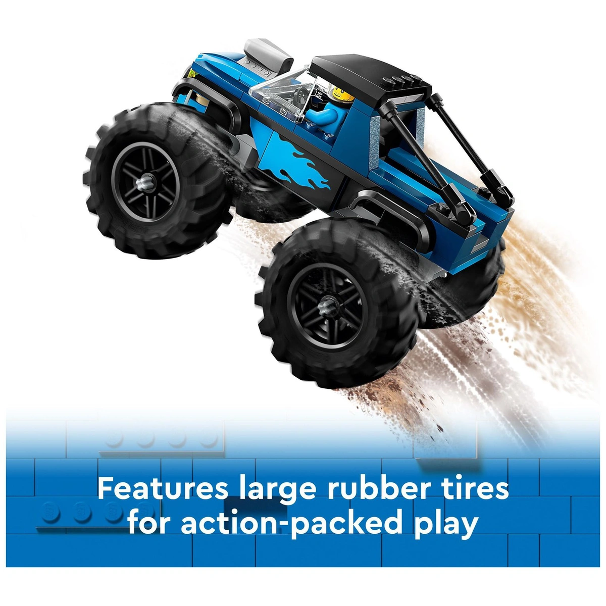 LEGO City Blue Monster Truck Toy Vehicle Playset 60402
