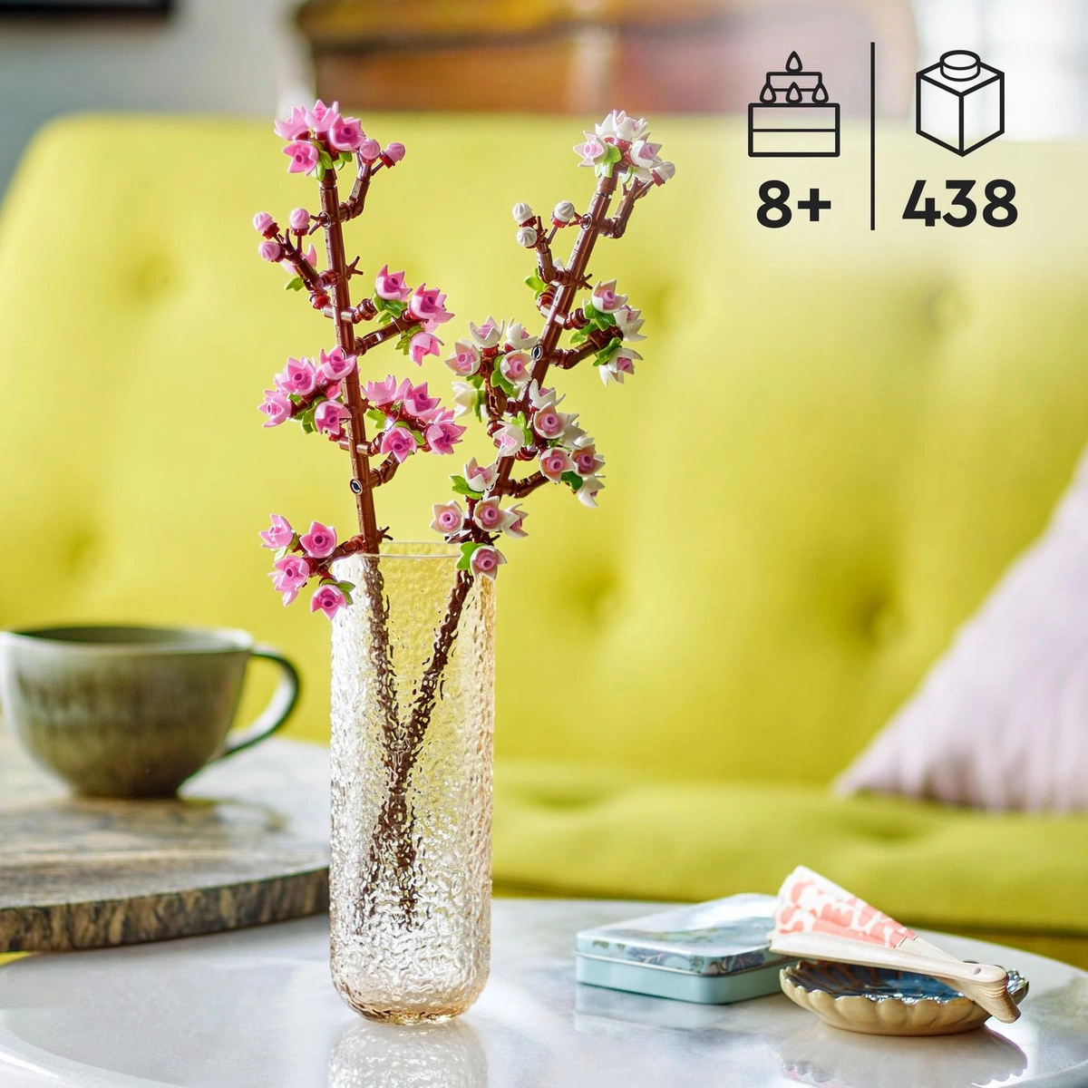 LEGO Creator Cherry Blossoms Flowers Decor Set 40725