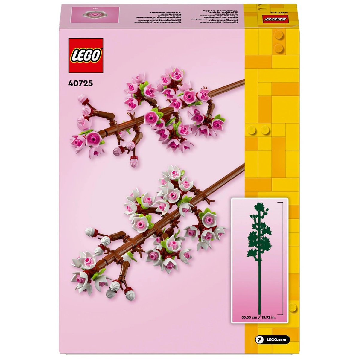 LEGO Creator Cherry Blossoms Flowers Decor Set 40725
