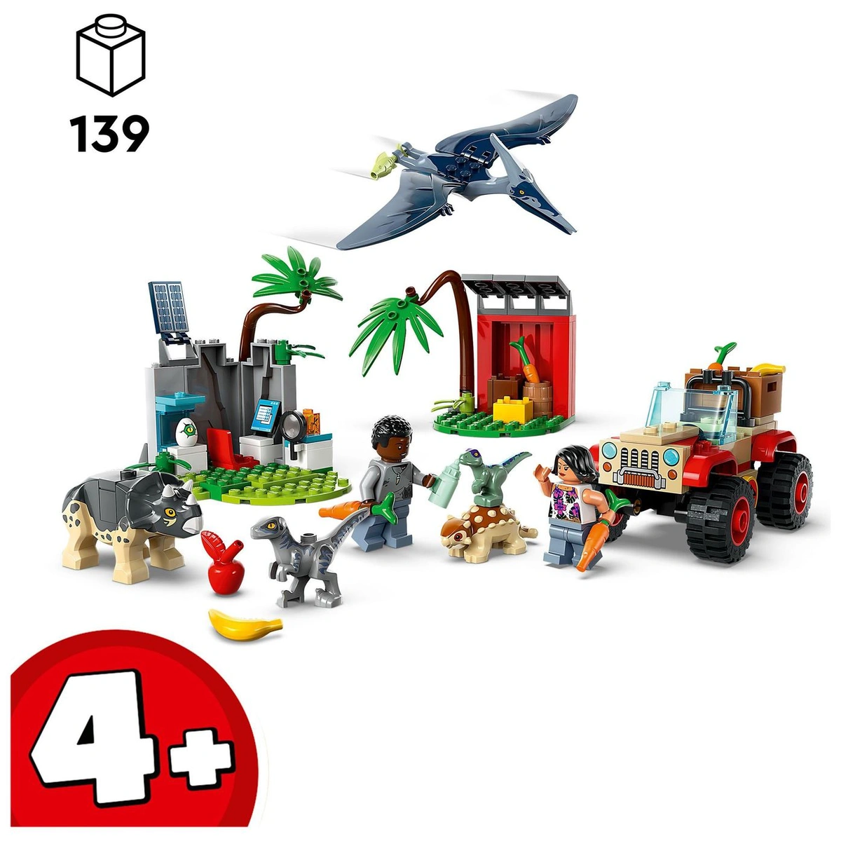LEGO Jurassic World Baby Dinosaur Rescue Centre Toy 76963