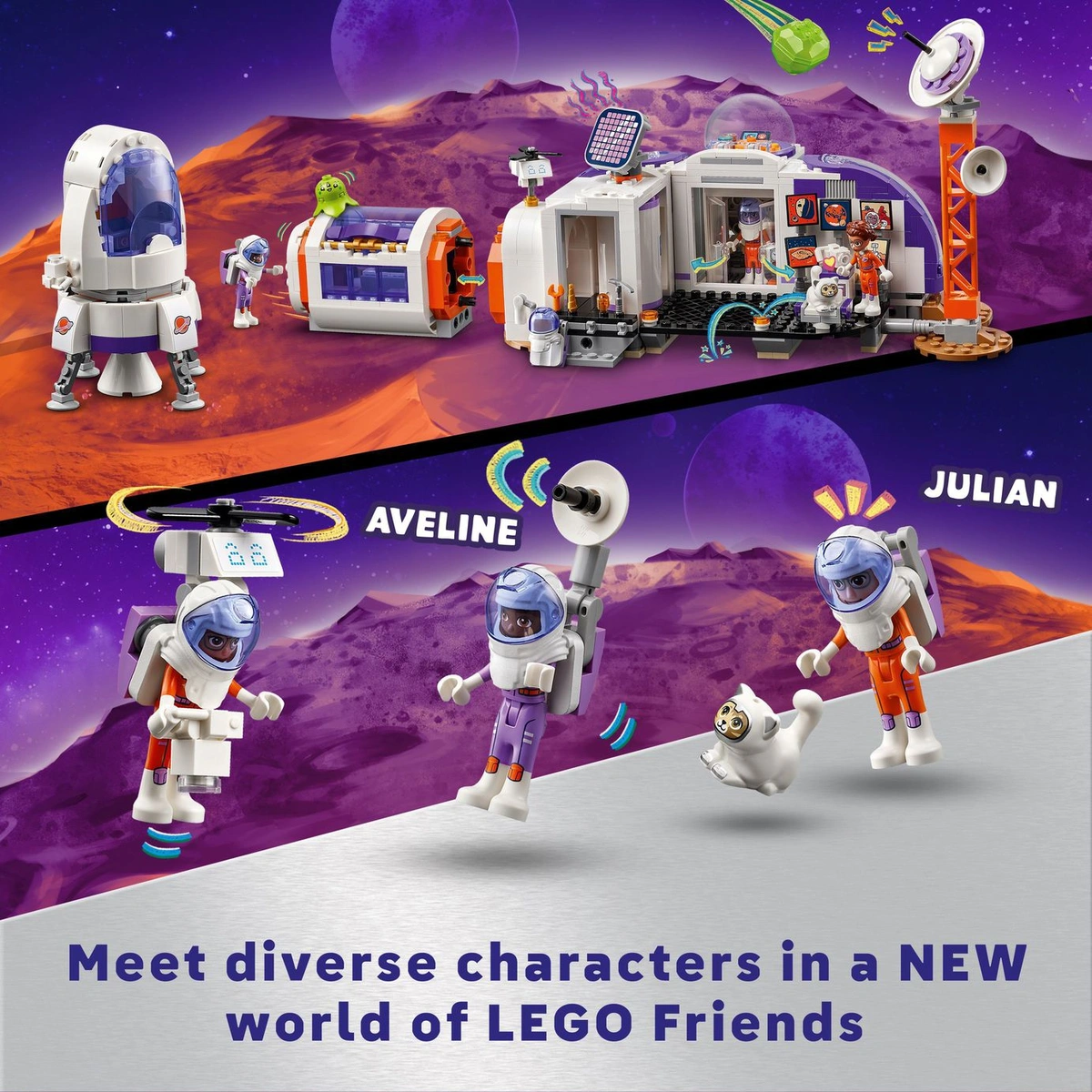 LEGO Friends Mars Space Base and Rocket Spaceship Toy 42605