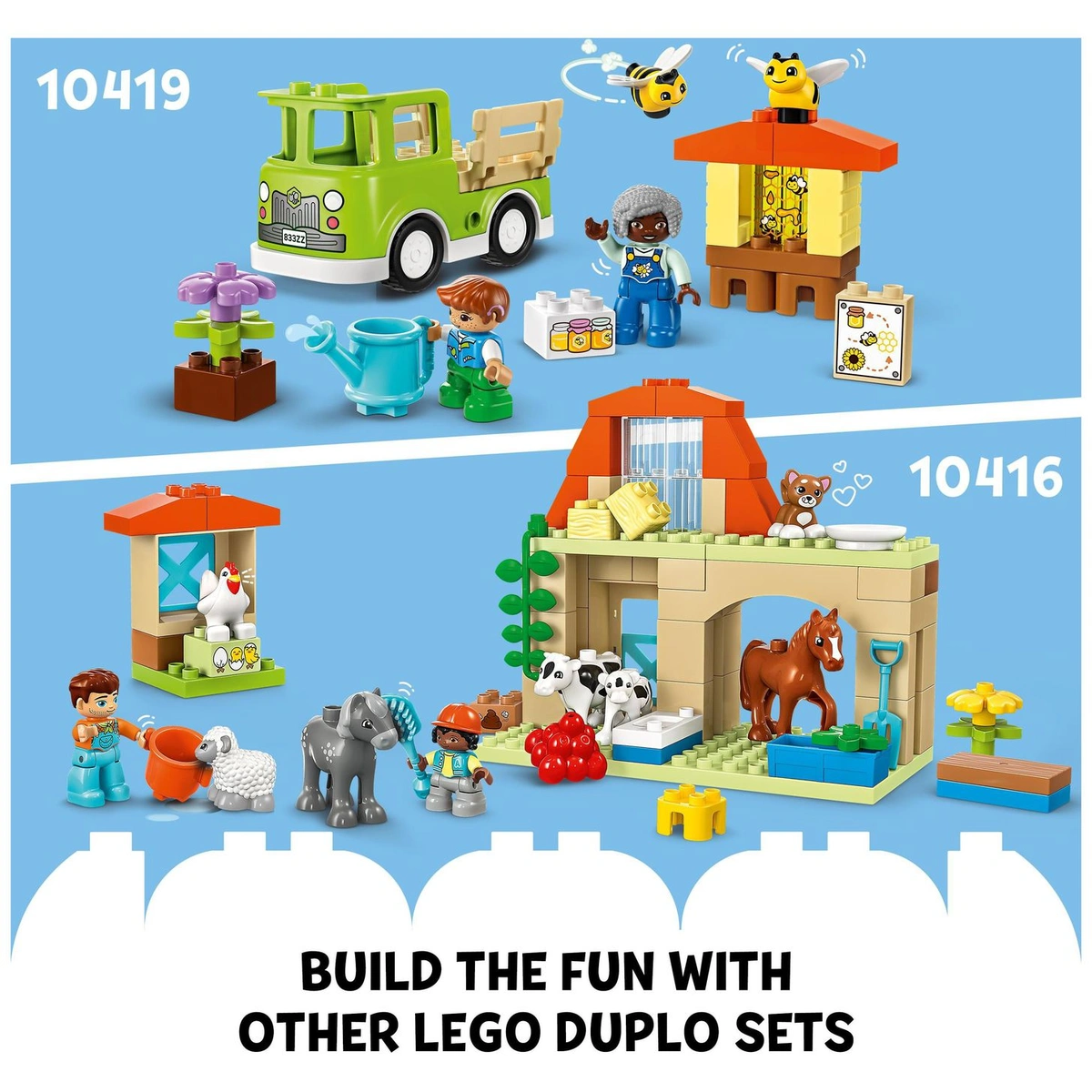 LEGO DUPLO Town Caring for Animals at the Farm Toy Set 10416