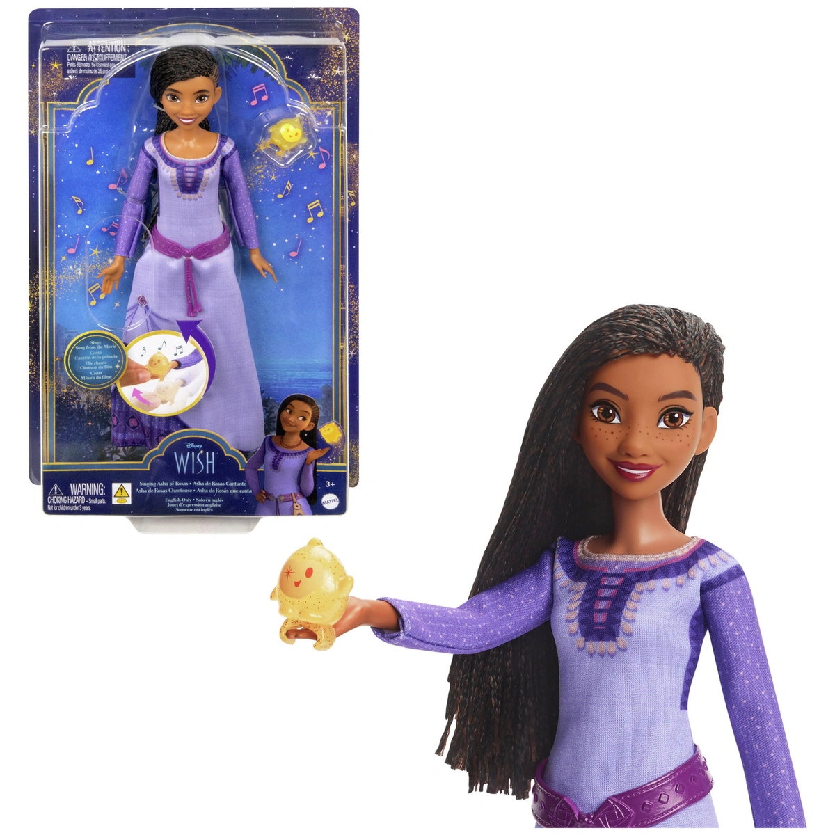 Disney Wish - Singing Asha of Rosas Doll