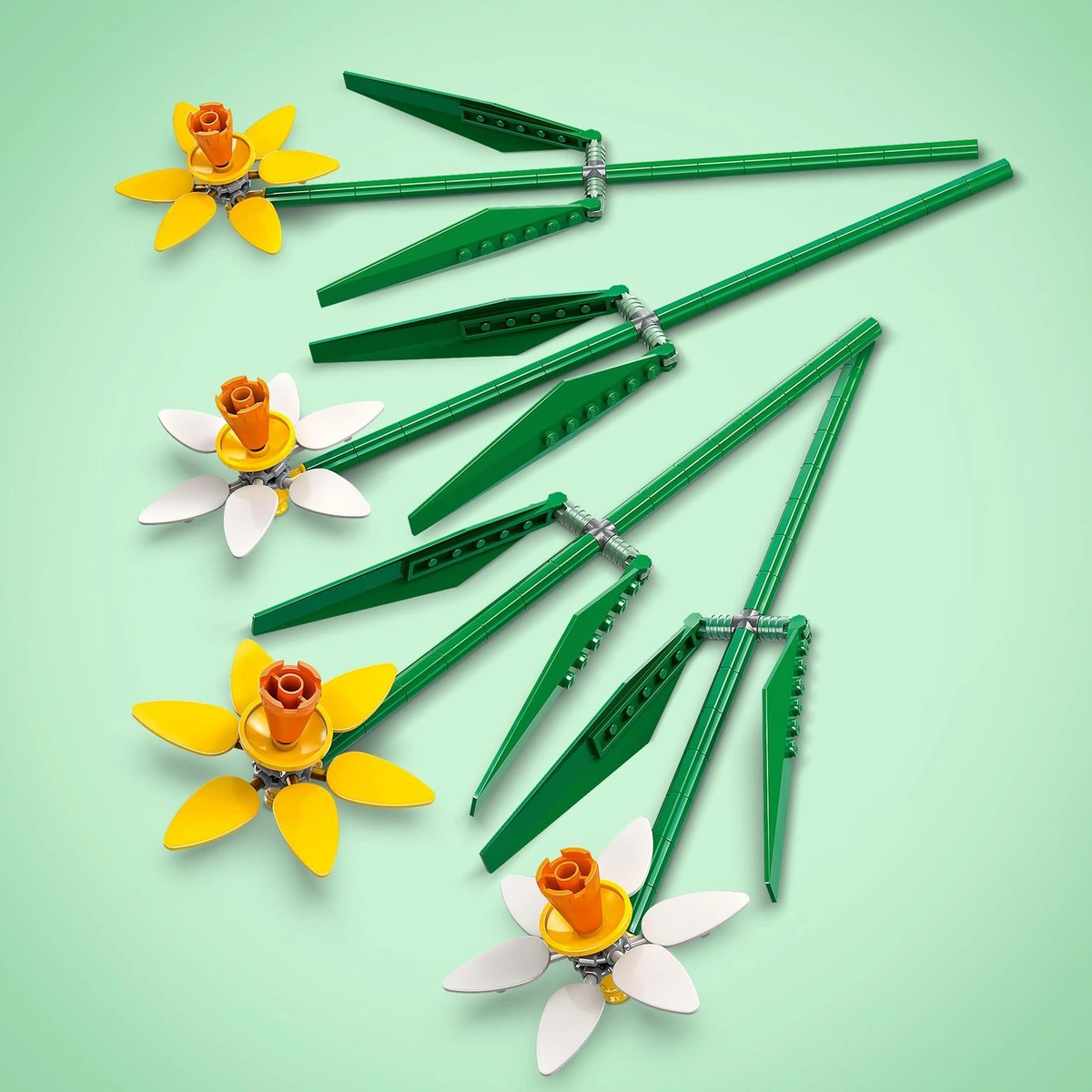 LEGO Creator Daffodils Artificial Faux Flowers Set 40747