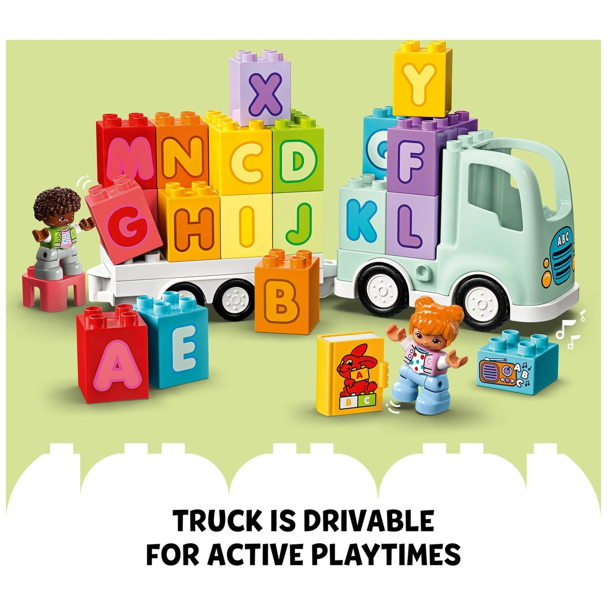 LEGO DUPLO Town Alphabet Truck Toddler Learning Toy 10421
