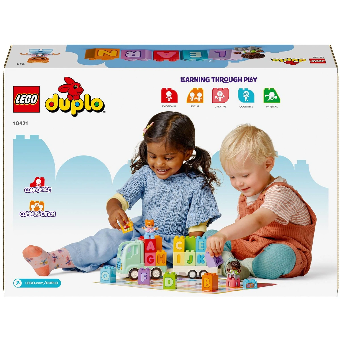 LEGO DUPLO Town Alphabet Truck Toddler Learning Toy 10421