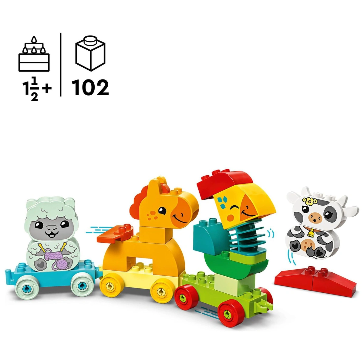 LEGO DUPLO My First Animal Train Toddler Learning Toys 10412