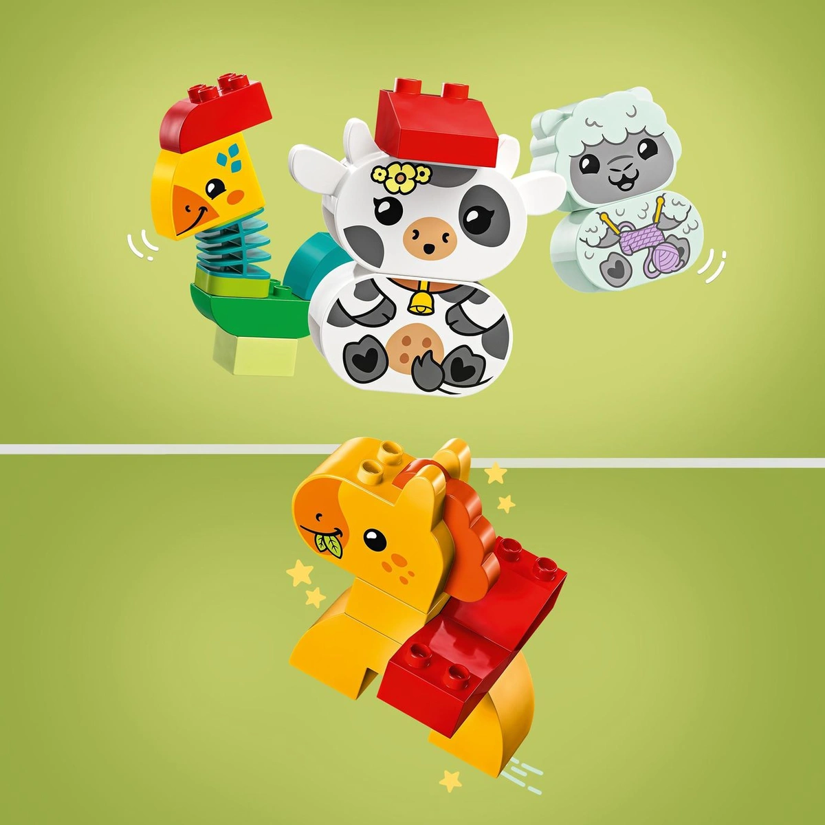LEGO DUPLO My First Animal Train Toddler Learning Toys 10412