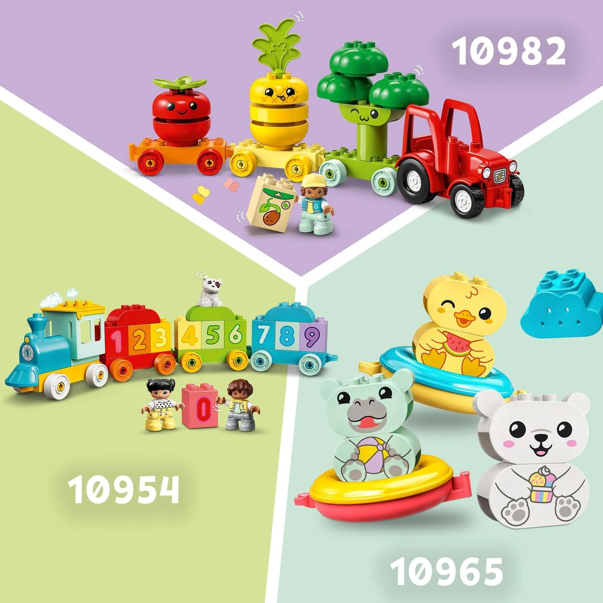 LEGO DUPLO My First Animal Train Toddler Learning Toys 10412