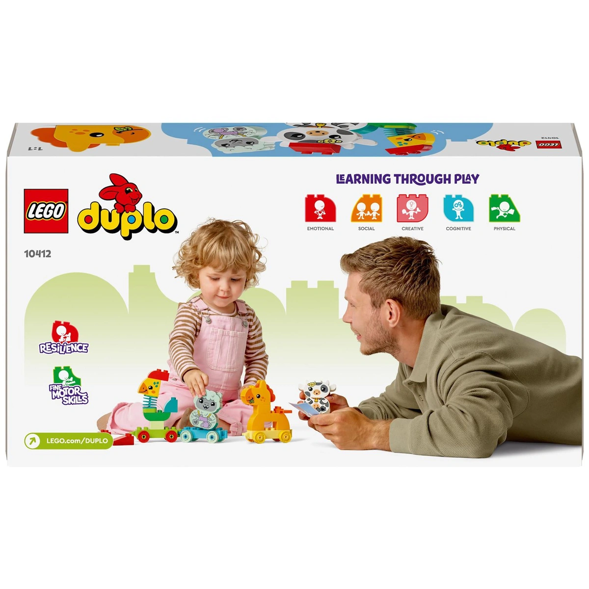 LEGO DUPLO My First Animal Train Toddler Learning Toys 10412