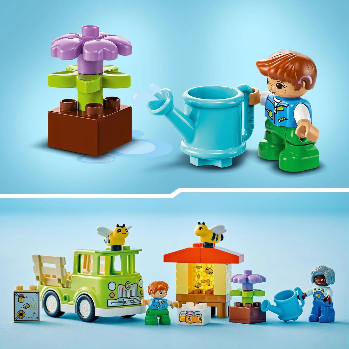 LEGO DUPLO Town Caring for Bees & Beehives Nature Toys 10419