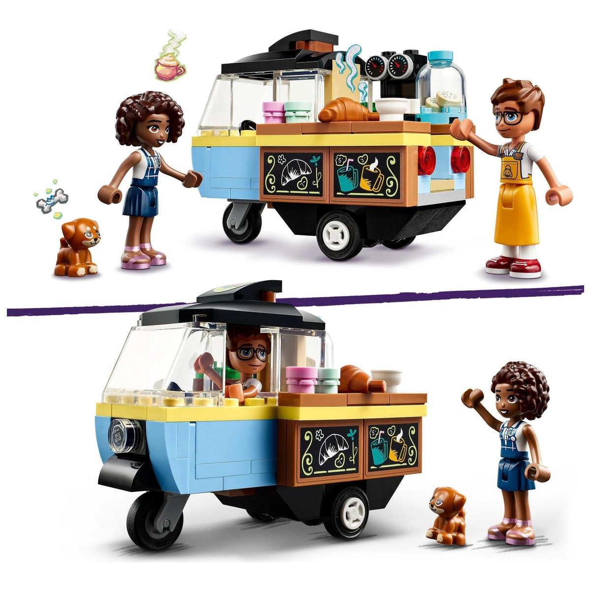 LEGO Friends Mobile Bakery Food Cart Toy Vehicle Set 42606