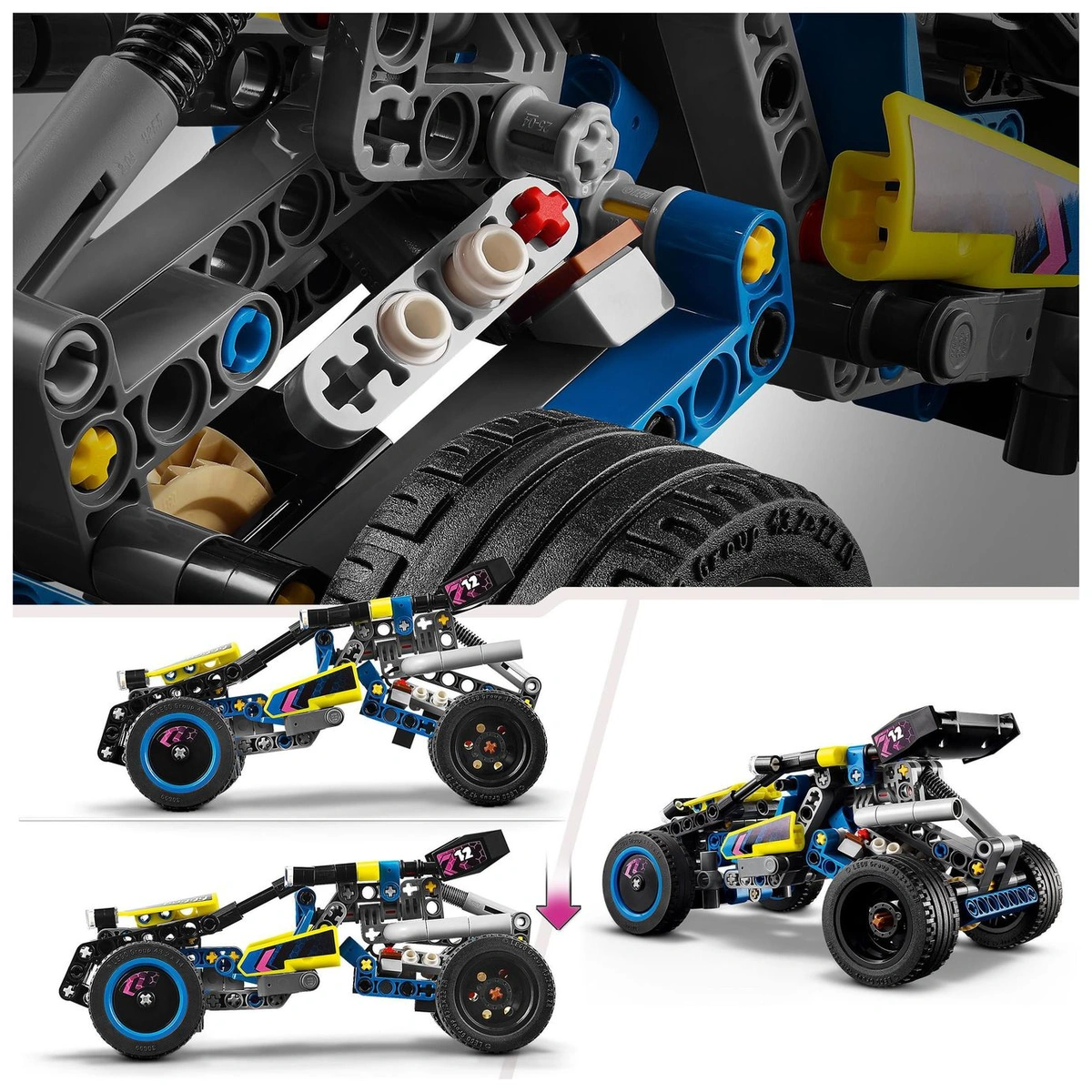 LEGO Technic Off-Road Race Buggy Car Vehicle Toy 42164