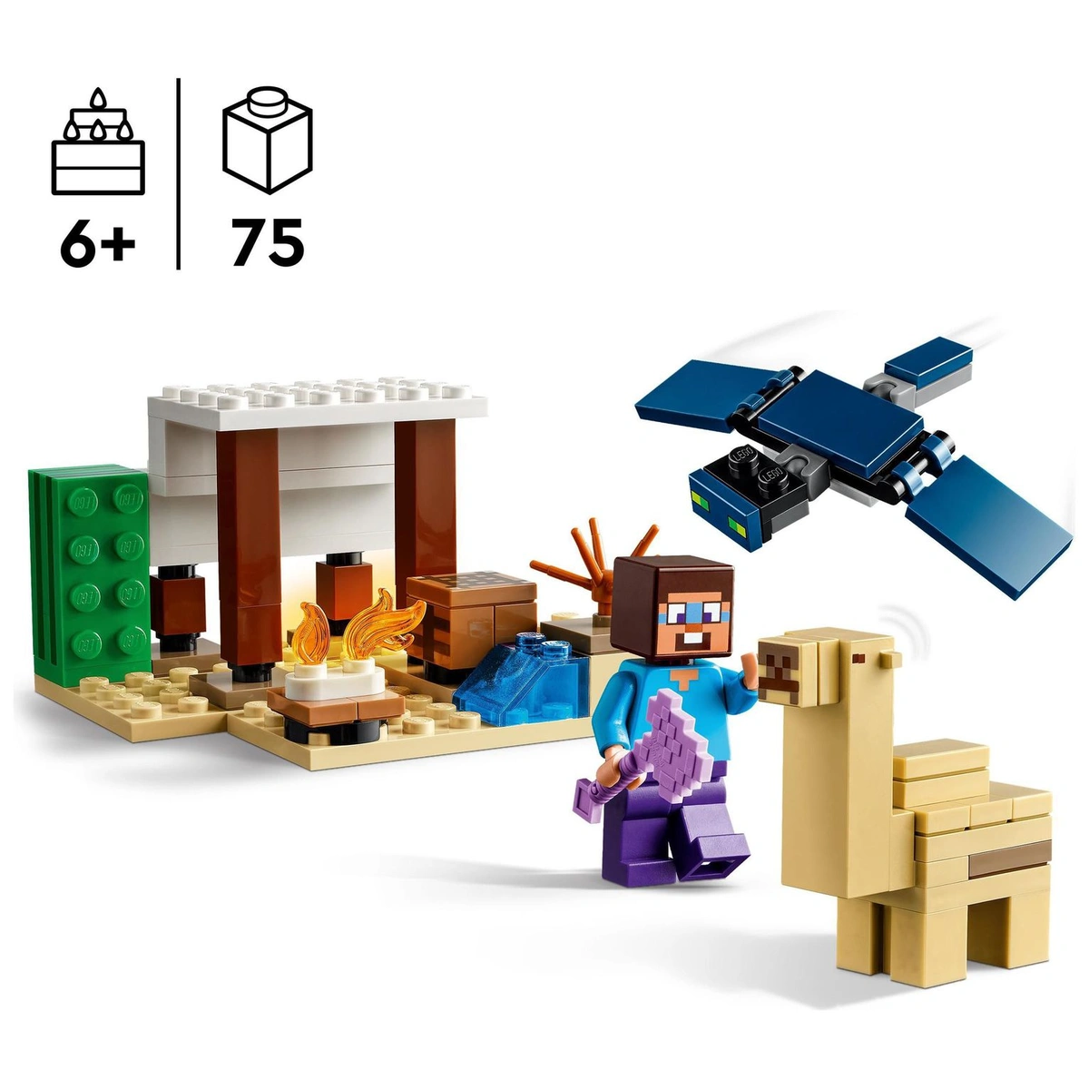 LEGO Minecraft Steve's Desert Expedition Building Toys 21251