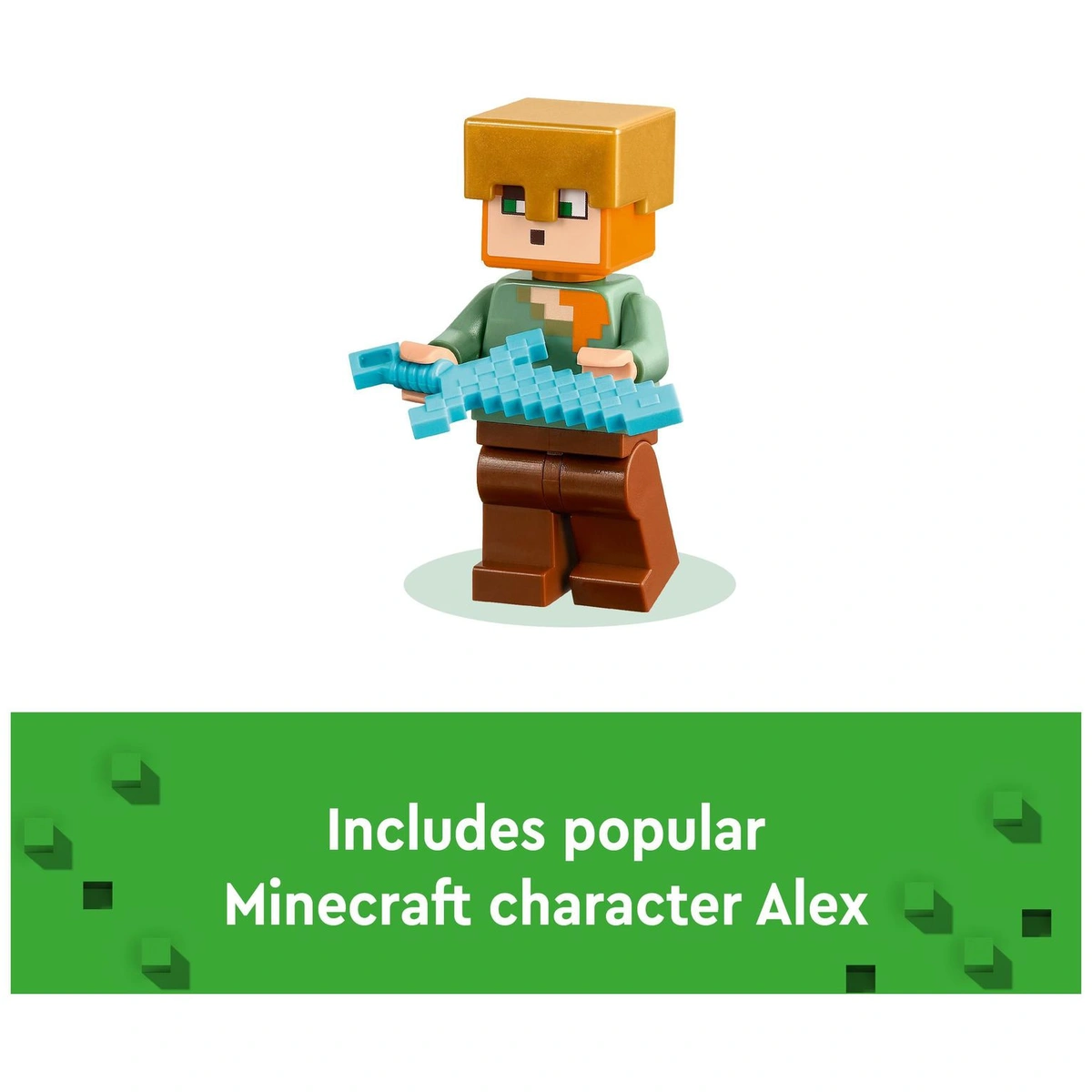 LEGO Minecraft The Armoury Toy with Character Figures 21252