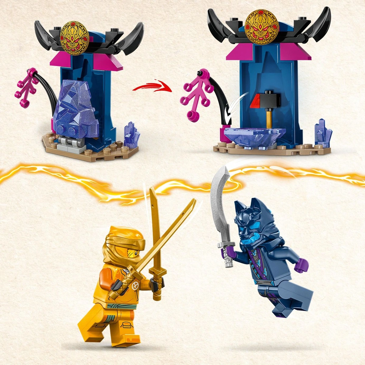 LEGO NINJAGO Arin's Battle Mech Action Figure Toy Set 71804