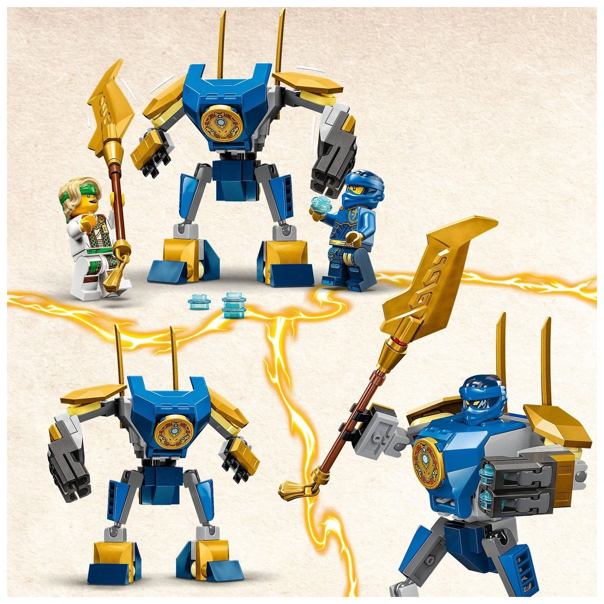LEGO NINJAGO Jay's Mech Battle Pack Action Figure Toy 71805