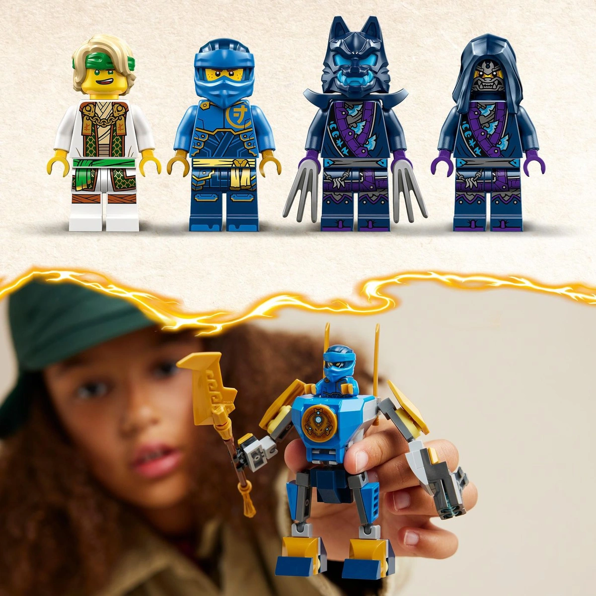 LEGO NINJAGO Jay's Mech Battle Pack Action Figure Toy 71805
