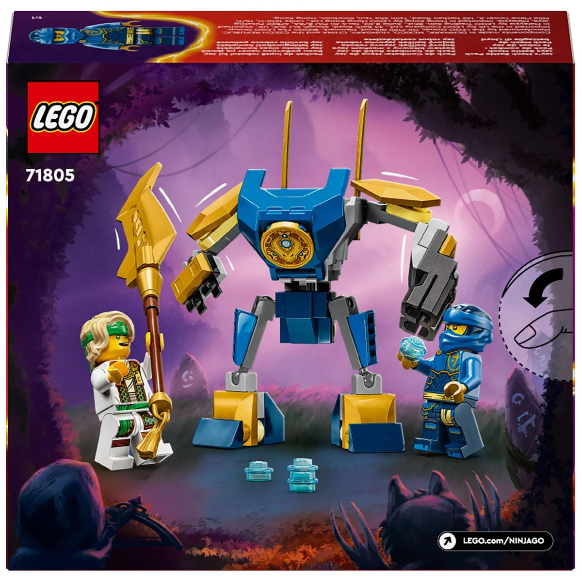 LEGO NINJAGO Jay's Mech Battle Pack Action Figure Toy 71805