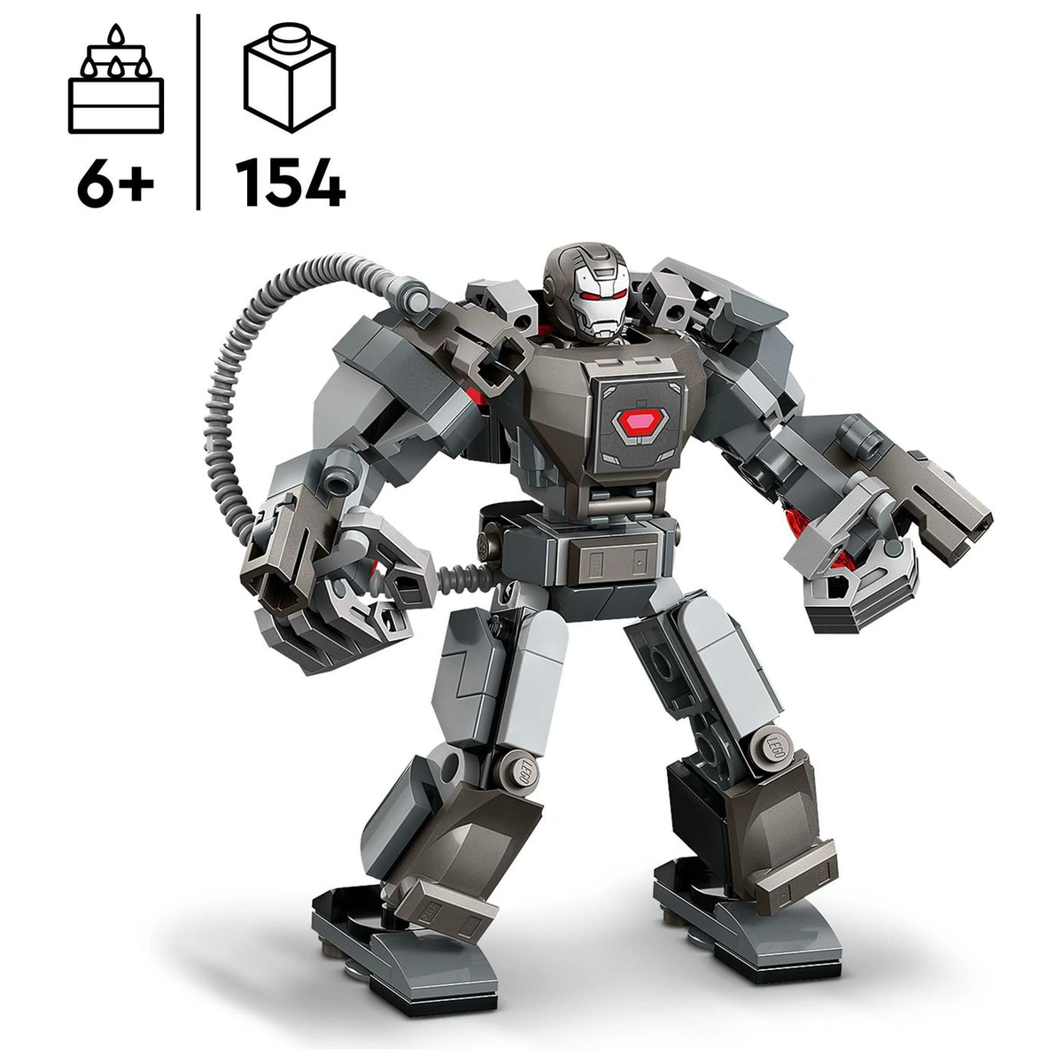 LEGO Marvel War Machine Mech Armour Building Toy Set 76277